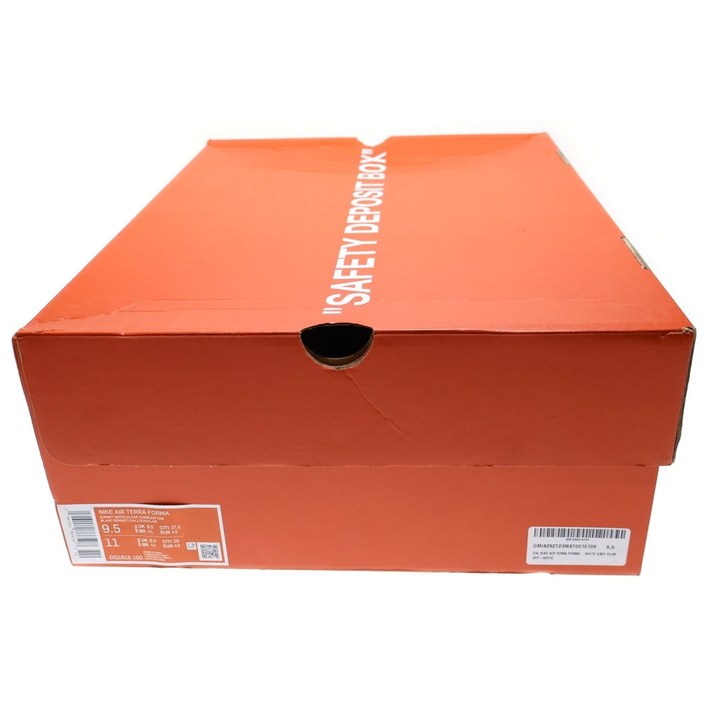 NIKE(ナイキ) ×OFF-WHITE AIR TERRA FORMA SUMMIT WHITE DQ1615-100 エア テラフォーマ ハイカットスニーカー ホワイト US9.5/27.5cm
