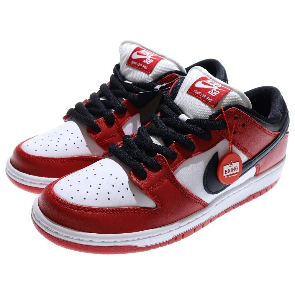 NIKE SB(ナイキエスビー) DUNK LOW PRO J-PACK CHICAGO BQ6817-600 ダンク プロ ジェーパック シカゴ ローカットスニーカー レッド/ホワイト US9/27.0cm