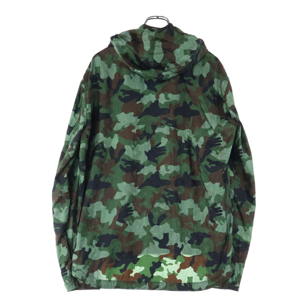 LOUIS VUITTON(ルイヴィトン) Camo Windbreaker RM202M XCO HJB08W カモウィンドブレーカー モノグラムナイロンパーカー マルチ