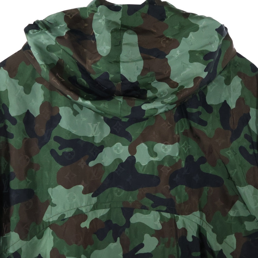 LOUIS VUITTON(ルイヴィトン) Camo Windbreaker RM202M XCO HJB08W カモウィンドブレーカー モノグラムナイロンパーカー マルチ