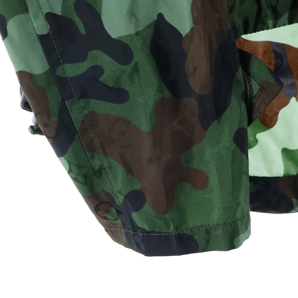 LOUIS VUITTON(ルイヴィトン) Camo Windbreaker RM202M XCO HJB08W カモウィンドブレーカー モノグラムナイロンパーカー マルチ