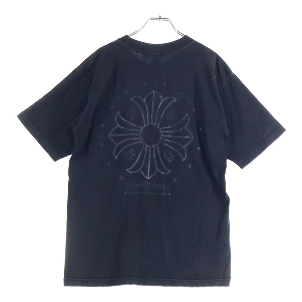CHROME HEARTS(クロムハーツ) OLD CH CROSS POCKET TEE オールド CHクロス ポケット半袖Tシャツ カットソー ブラック