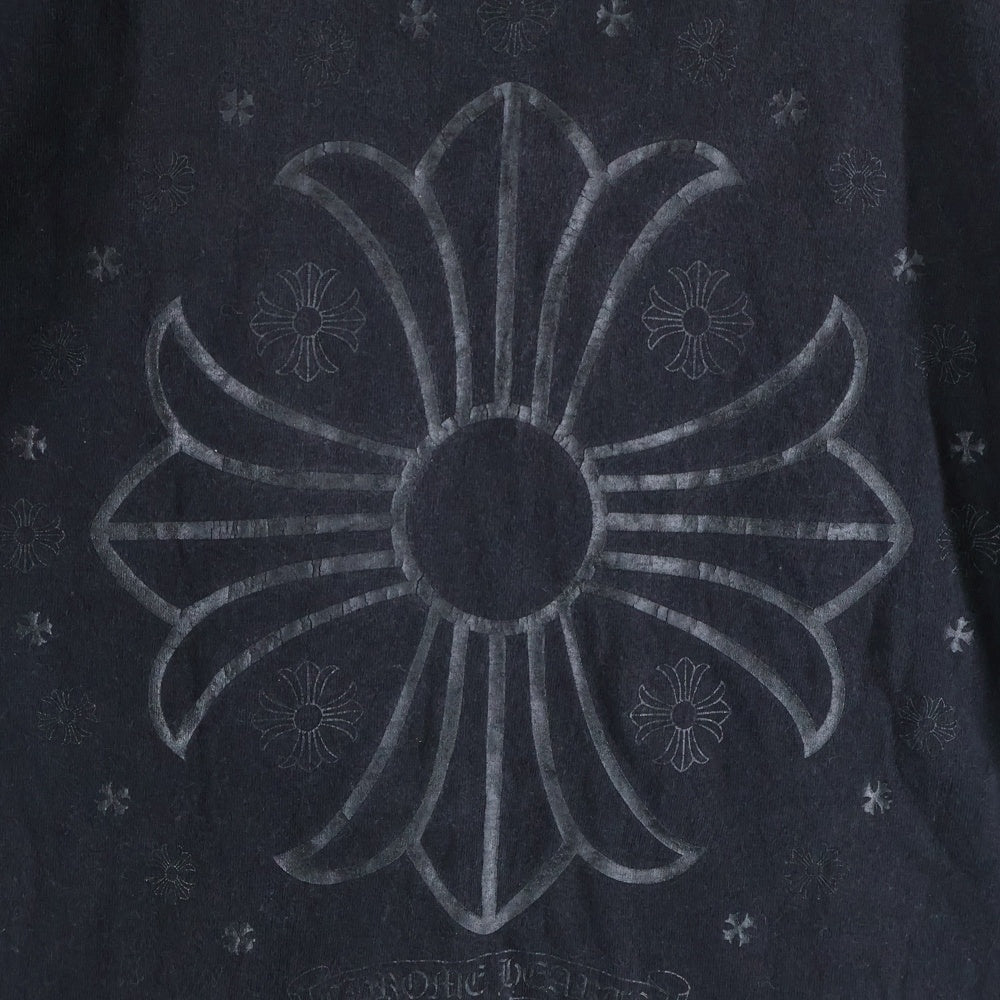 CHROME HEARTS(クロムハーツ) OLD CH CROSS POCKET TEE オールド CHクロス ポケット半袖Tシャツ カットソー ブラック