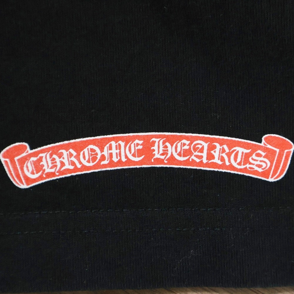 CHROME HEARTS(クロムハーツ) PPO STAY FAST RACE TEAM T-SHRT MATTY BOY ステイファストプリント半袖Tシャツ ブラック