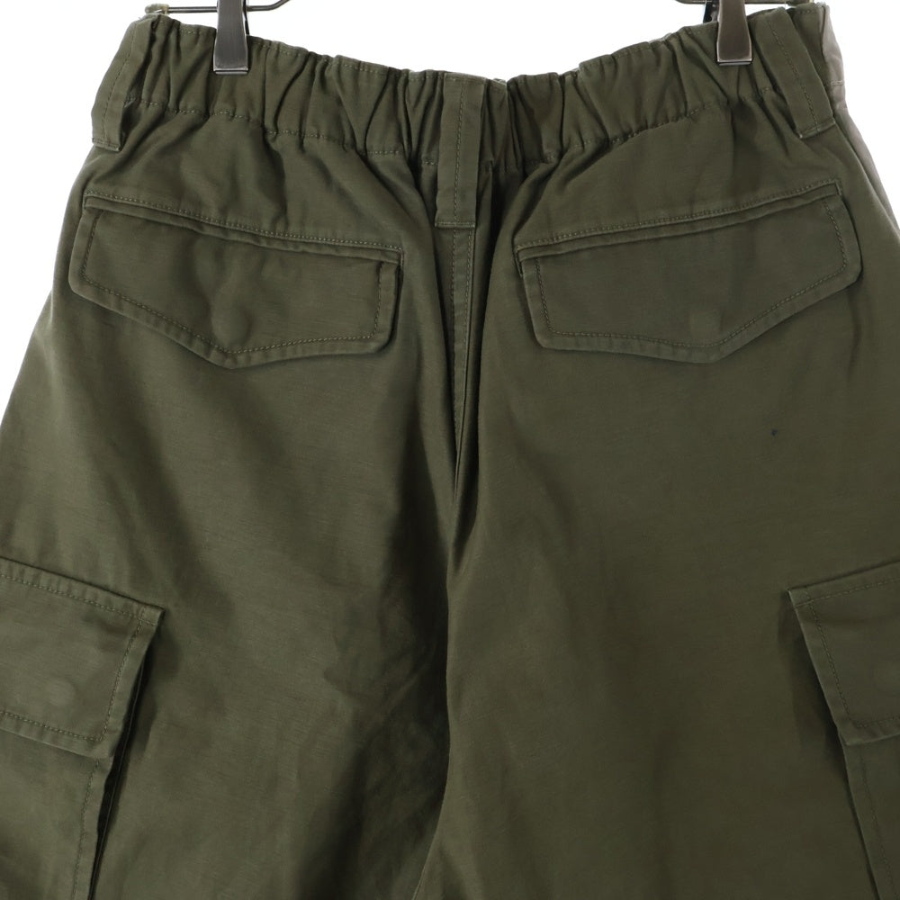 MAISON MIHARAYASUHIRO(メゾンミハラヤスヒロ) FOUR LEGS SHORTS フォーレッグショーツ ドッキング ベージュ/カーキ A14PT042