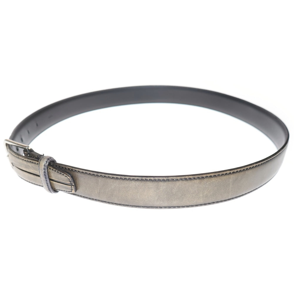 Berluti(ベルルッティ) パティーヌ レザーベルト バックル グレー N0178