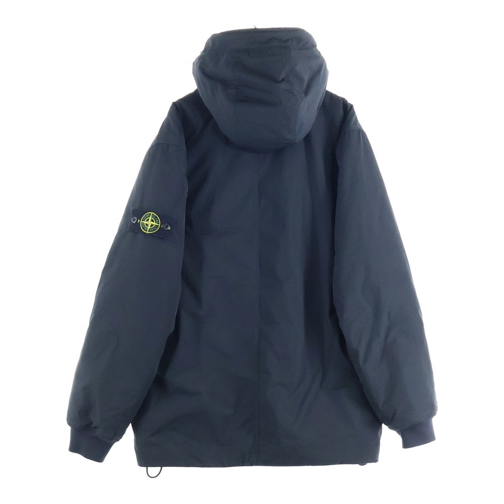 STONE ISLAND(ストーンアイランド) MICRO TWILL JACKET 791541826 V0020 マイクロツイル プリマロフト フード付きダウンジャケット ブラック