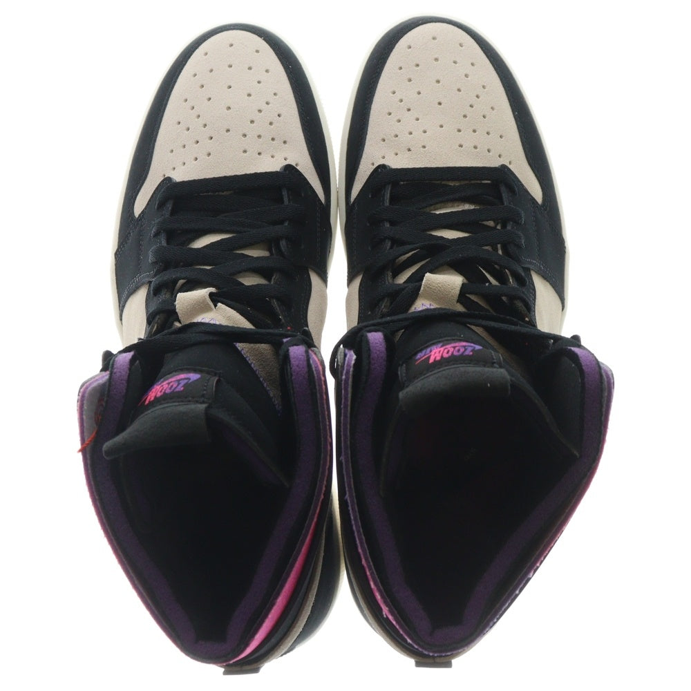 NIKE(ナイキ) ×PSG AIR JORDAN 1 HIGH ZOOM AIR COMFORT PARIS SAINT GERMAIN DB3610-105 エアジョーダン1 パリサンジェルマン ハイカットスニーカー パープル US12.5/30.5cm
