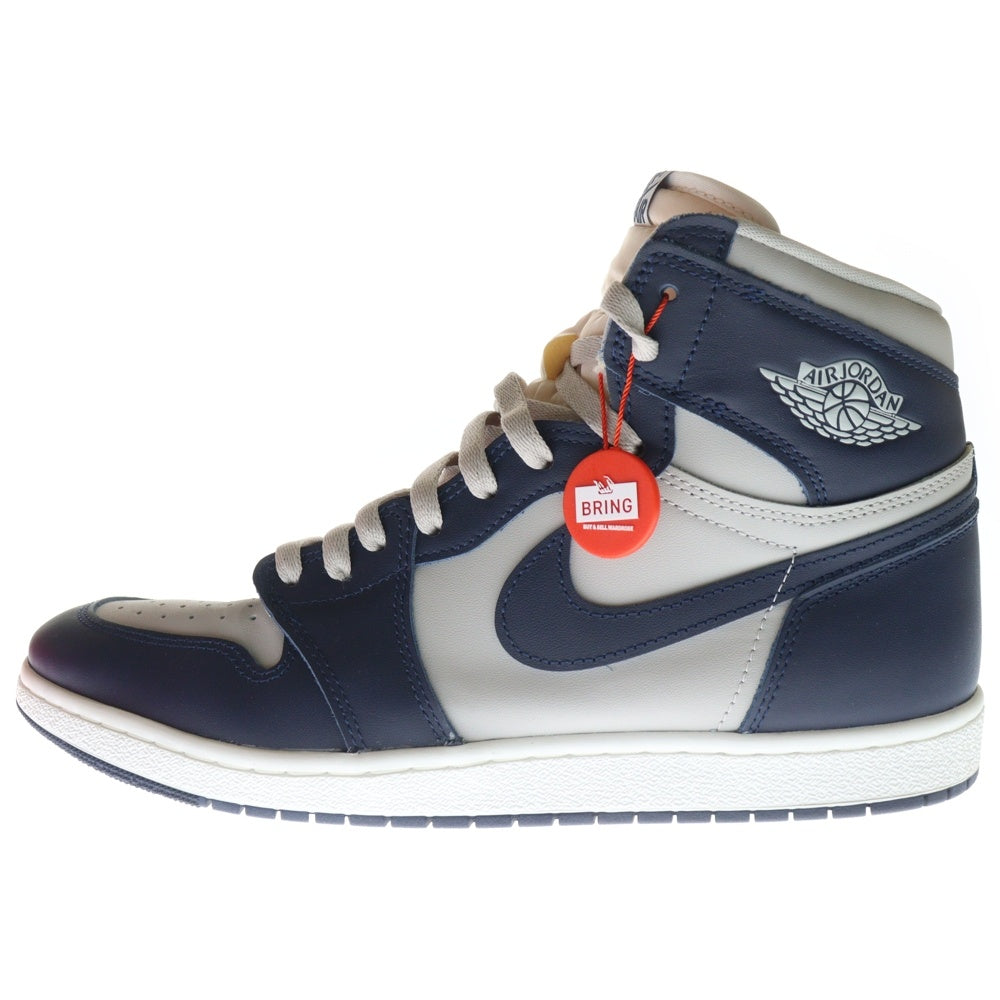 NIKE(ナイキ) AIR JORDAN 1 HIGH 85 GEORGETOWN BQ4422-400 エアジョーダン1 ジョージタウン ハイカットスニーカー ネイビー/グレー US12.5/30.5cm