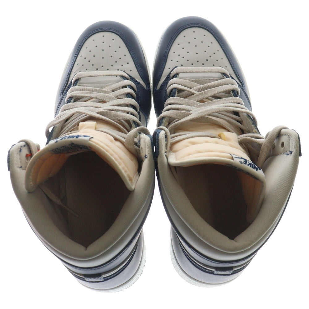 NIKE(ナイキ) AIR JORDAN 1 HIGH 85 GEORGETOWN BQ4422-400 エアジョーダン1 ジョージタウン ハイカットスニーカー ネイビー/グレー US12.5/30.5cm