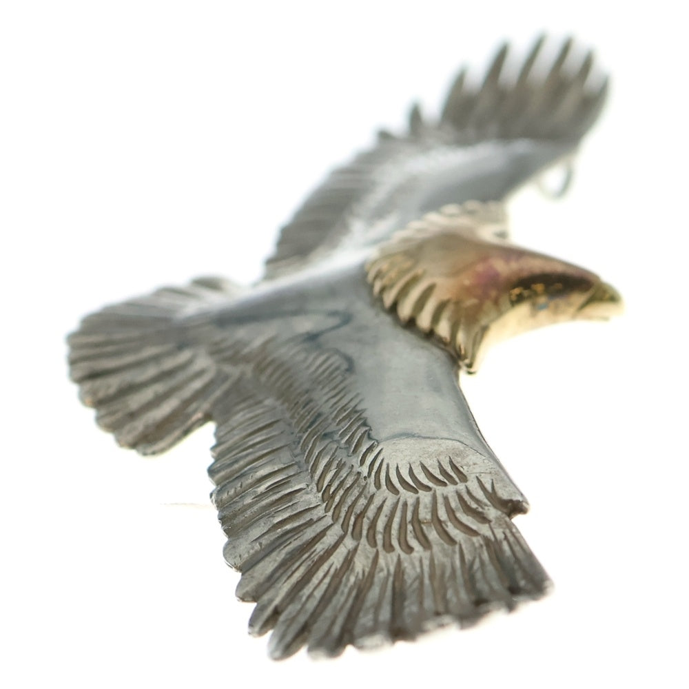 TADY & KING(タディアンドキング) 大イーグル頭金 ネックレストップ シルバー/ゴールド