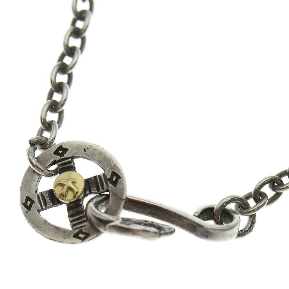 goro's(ゴローズ) メタル付きホイール太丸チェーン ネックレスチェーン シルバー/ゴールド