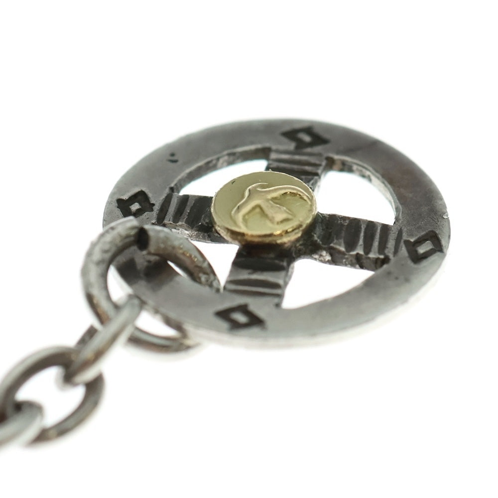 goro's(ゴローズ) メタル付きホイール太丸チェーン ネックレスチェーン シルバー/ゴールド