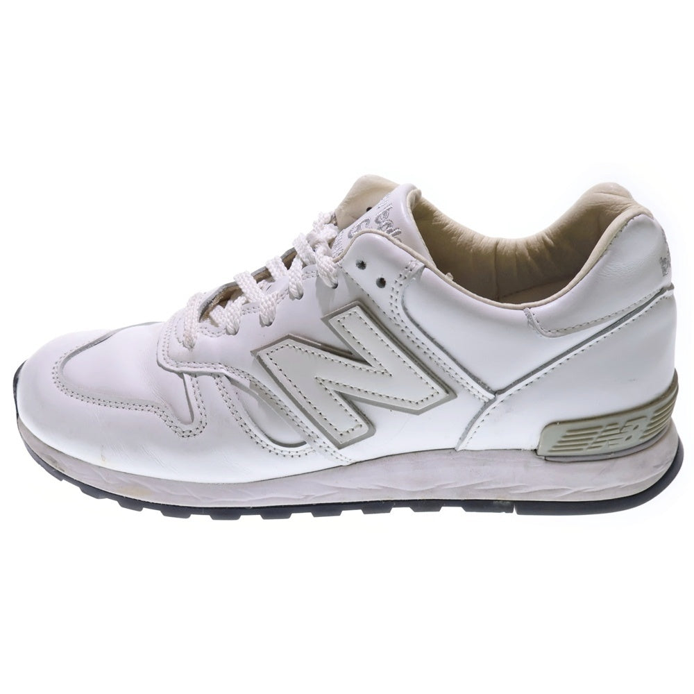 New Balance(ニューバランス) M670 ローカットスニーカー イングランド製 ホワイト M670WWG