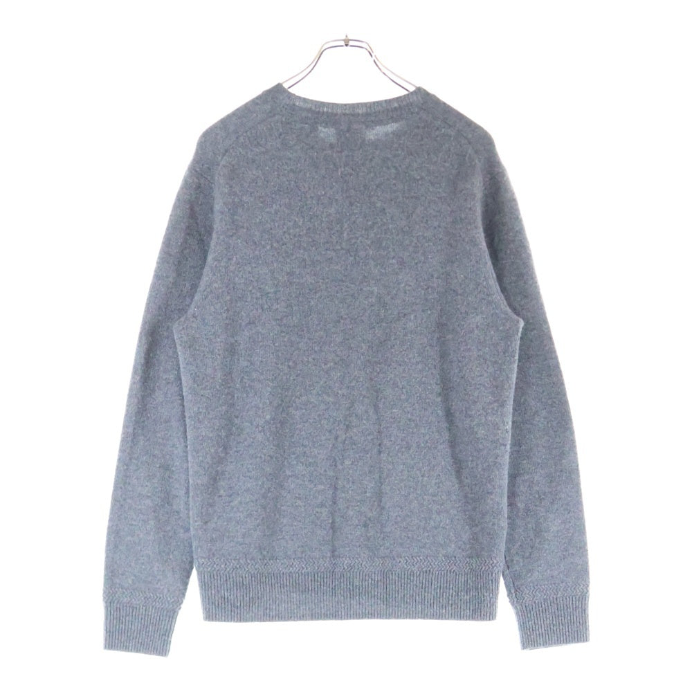 BURBERRY(バーバリー) TBロゴクルーネックニット セーター カシミヤ グレー 8033176/70F