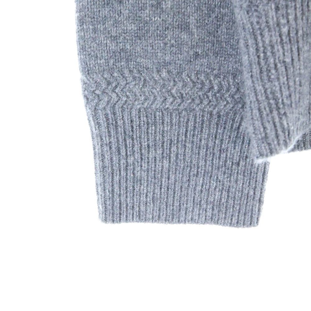 BURBERRY(バーバリー) TBロゴクルーネックニット セーター カシミヤ グレー 8033176/70F