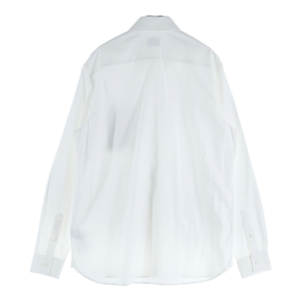 BURBERRY(バーバリー) Logo patch shirt ロゴパッチシャツ ホワイト 8050134/72B