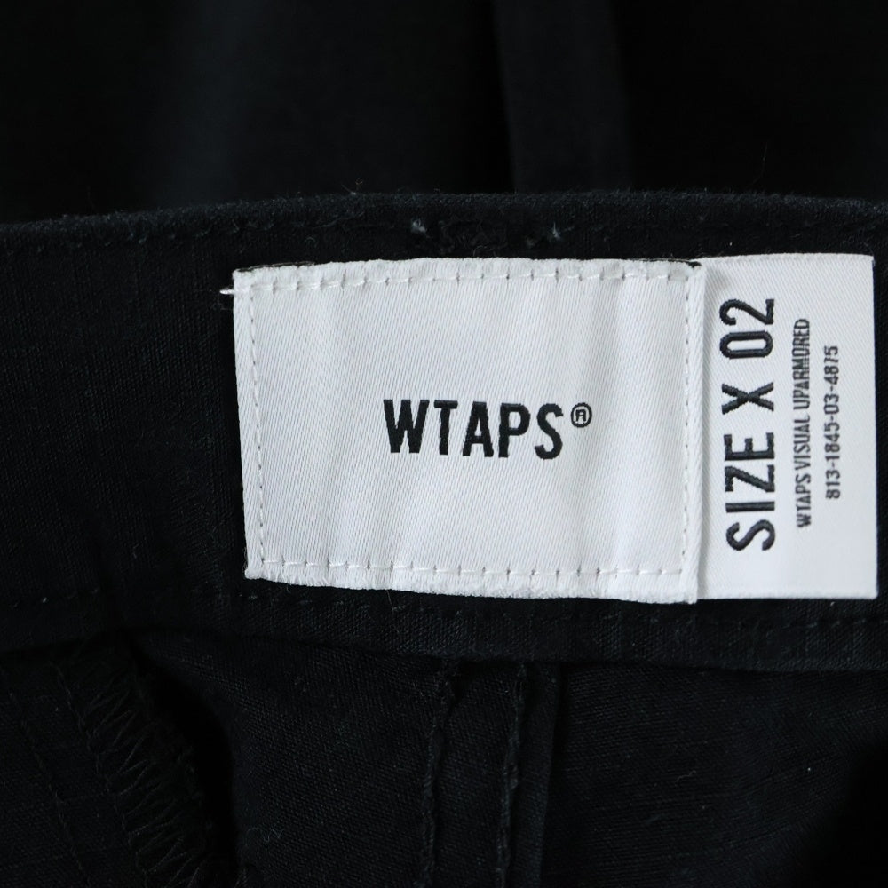 WTAPS(ダブルタップス) TROUSERS NYCO IPSTOP カーゴパンツ 231WVDT-PTM09 ブラック