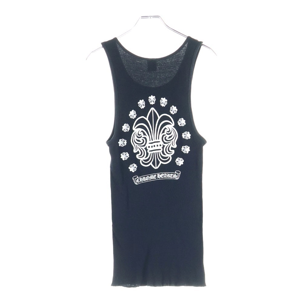 CHROME HEARTS(クロムハーツ) BSフレア タンクトップ プリント 両面プリント ブラック
