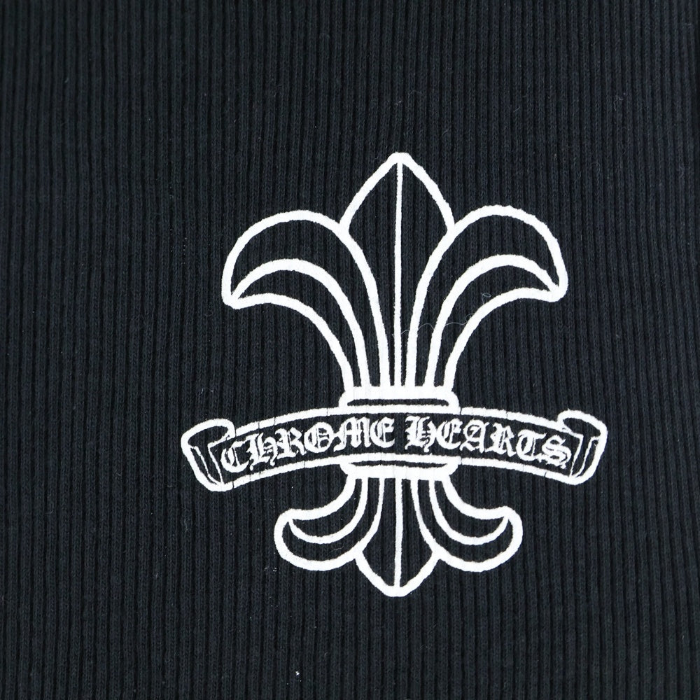 CHROME HEARTS(クロムハーツ) BSフレア タンクトップ プリント 両面プリント ブラック