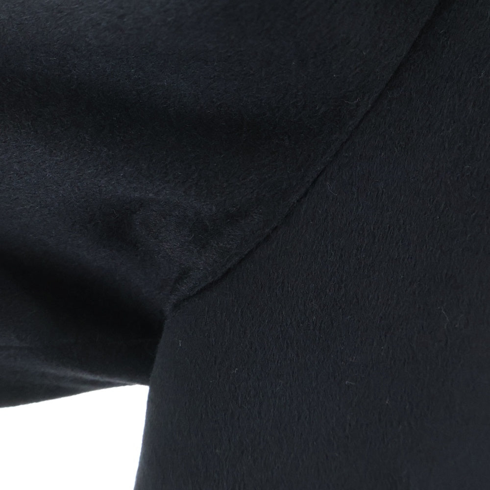 PIERRE BALMAIN(ピエールバルマン) ステンカラーコート カシミヤ ブラック