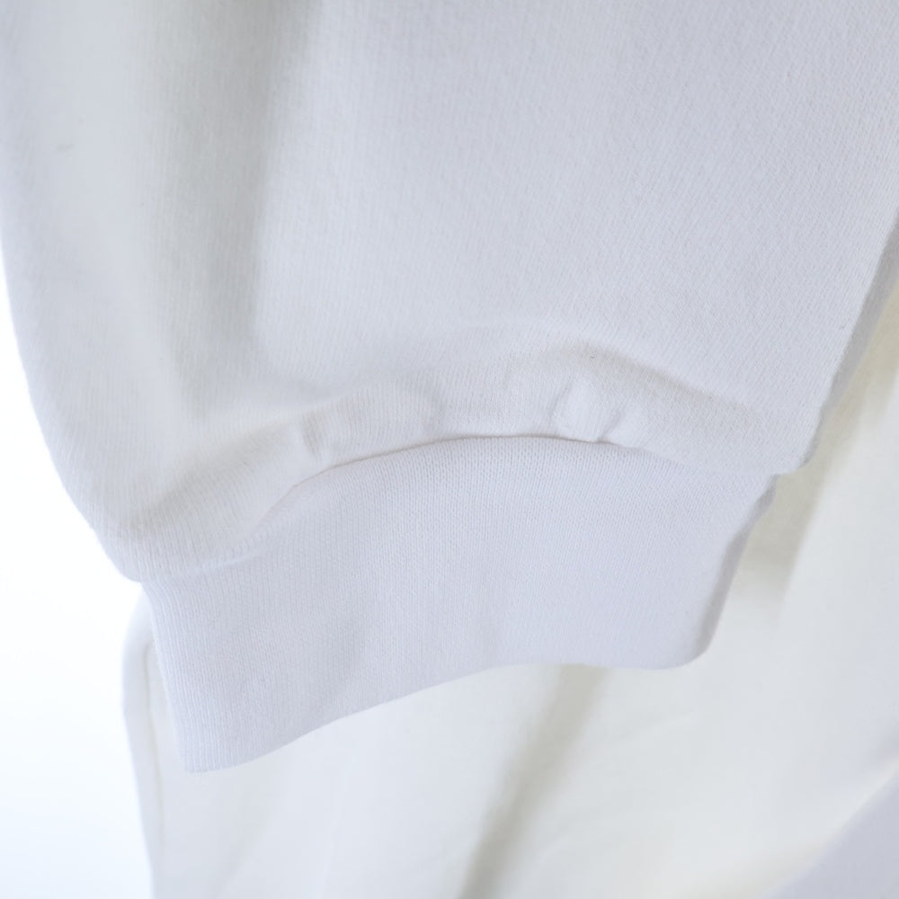 CHROME HEARTS(クロムハーツ) SWTSHRT PLVR 袖英字プリントプルオーバーパーカー ホワイト