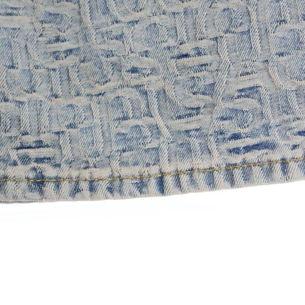 Acne Studios(アクネ ストゥディオズ) Loose fit Monogram denim shorts ルーズフィットモノグラムデニムショーツ ハーフパンツ インディゴ FN-UX-SHOR000021