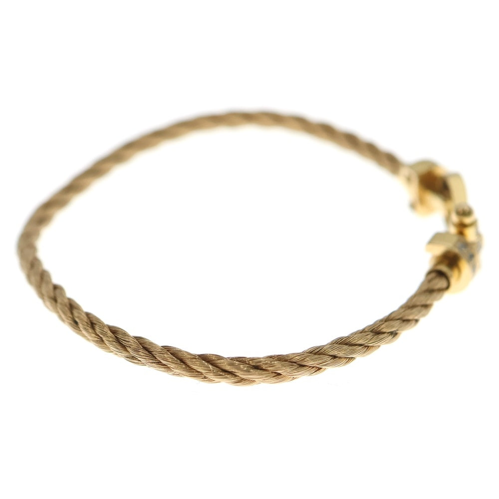 FRED(フレッド) フォース10LM ケーブルブレスレット ゴールド