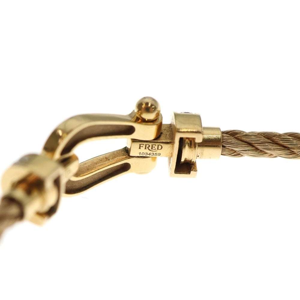 FRED(フレッド) フォース10LM ケーブルブレスレット ゴールド