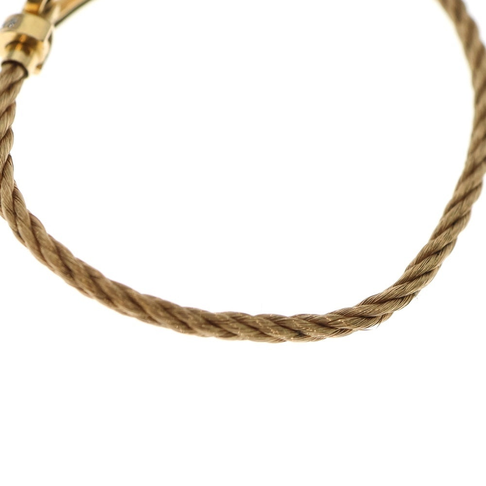 FRED(フレッド) フォース10LM ケーブルブレスレット ゴールド