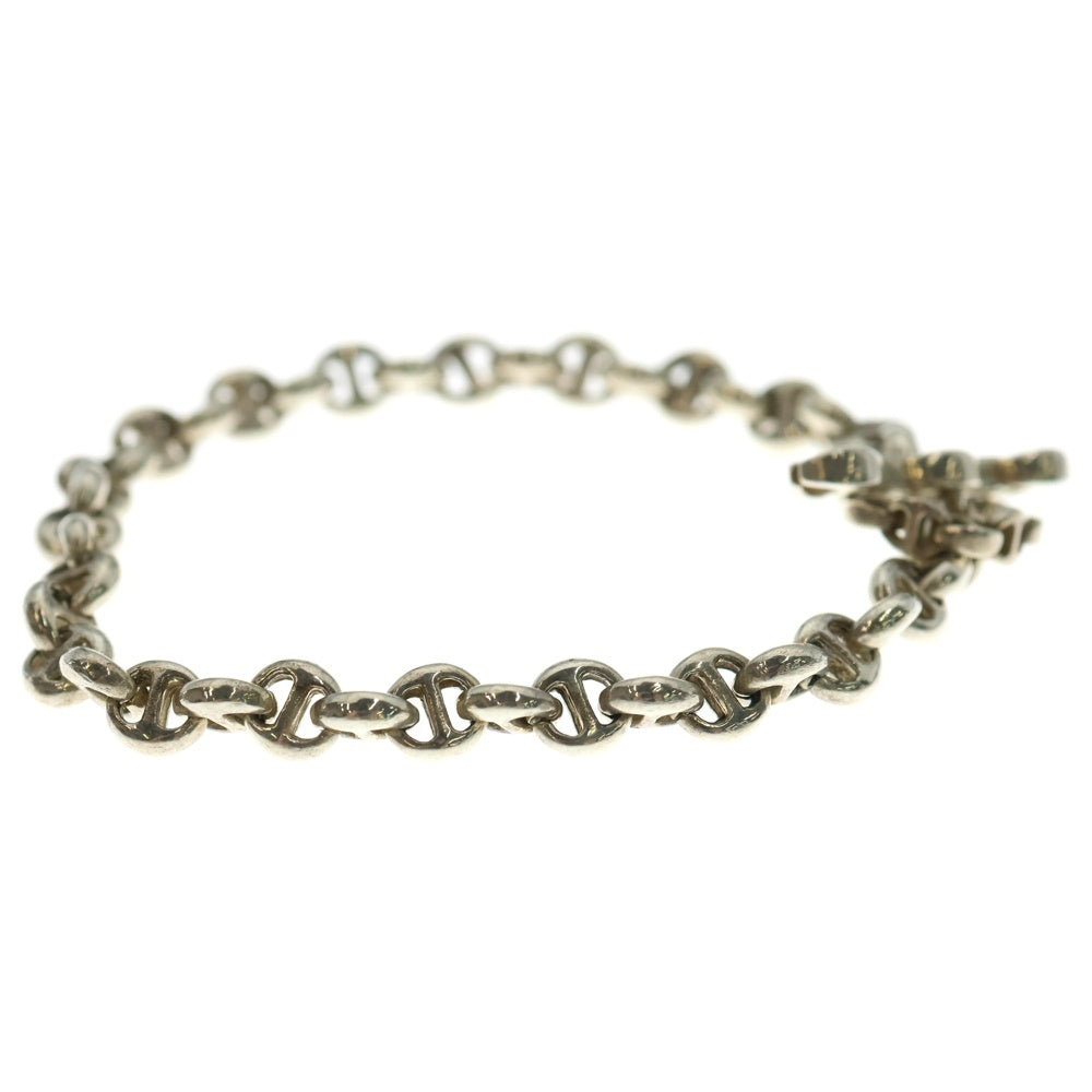 HOORSENBUHS(ホーセンブース) 5MM OPEN-LINK BRACELET 6Pダイヤモンド オープンリンク ブレスレット 8インチ シルバー