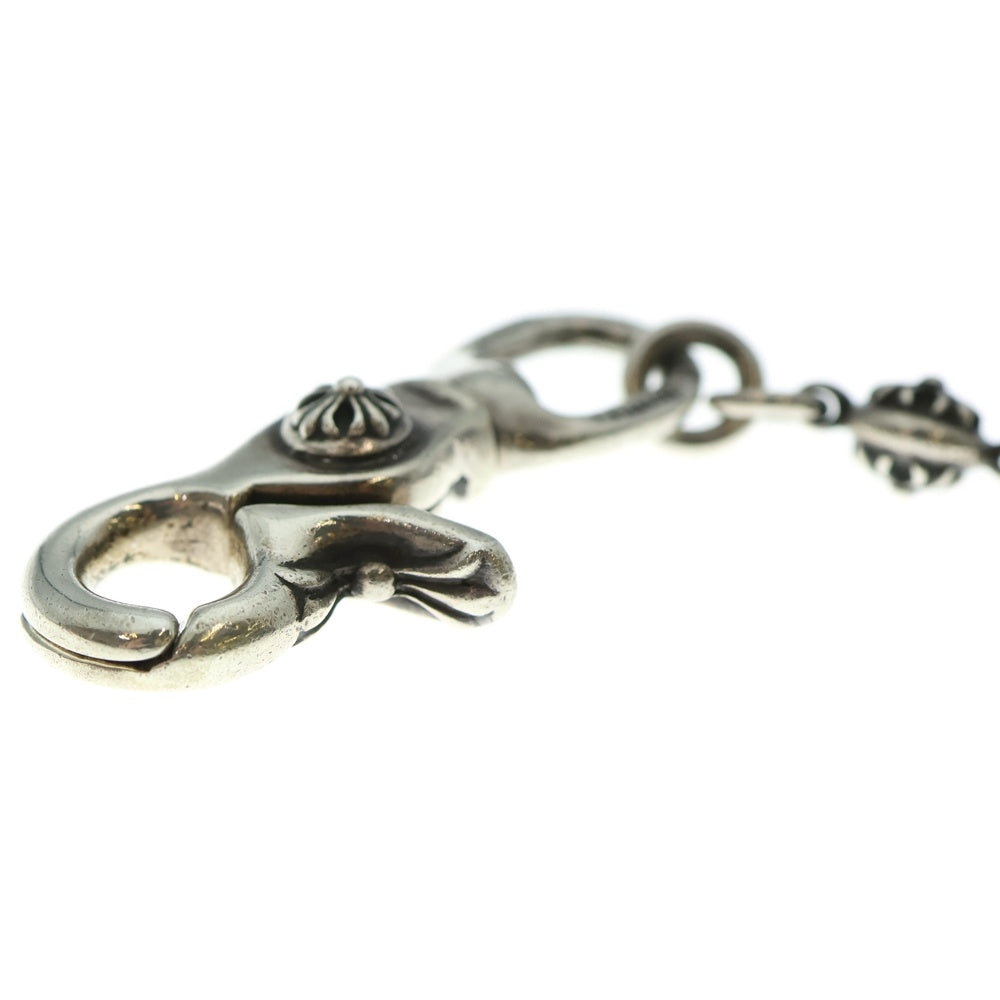 CHROME HEARTS(クロムハーツ) 2BALL SHORT-S/1クリップショート#2クロスボール ウォレットチェーン シルバー BCA063