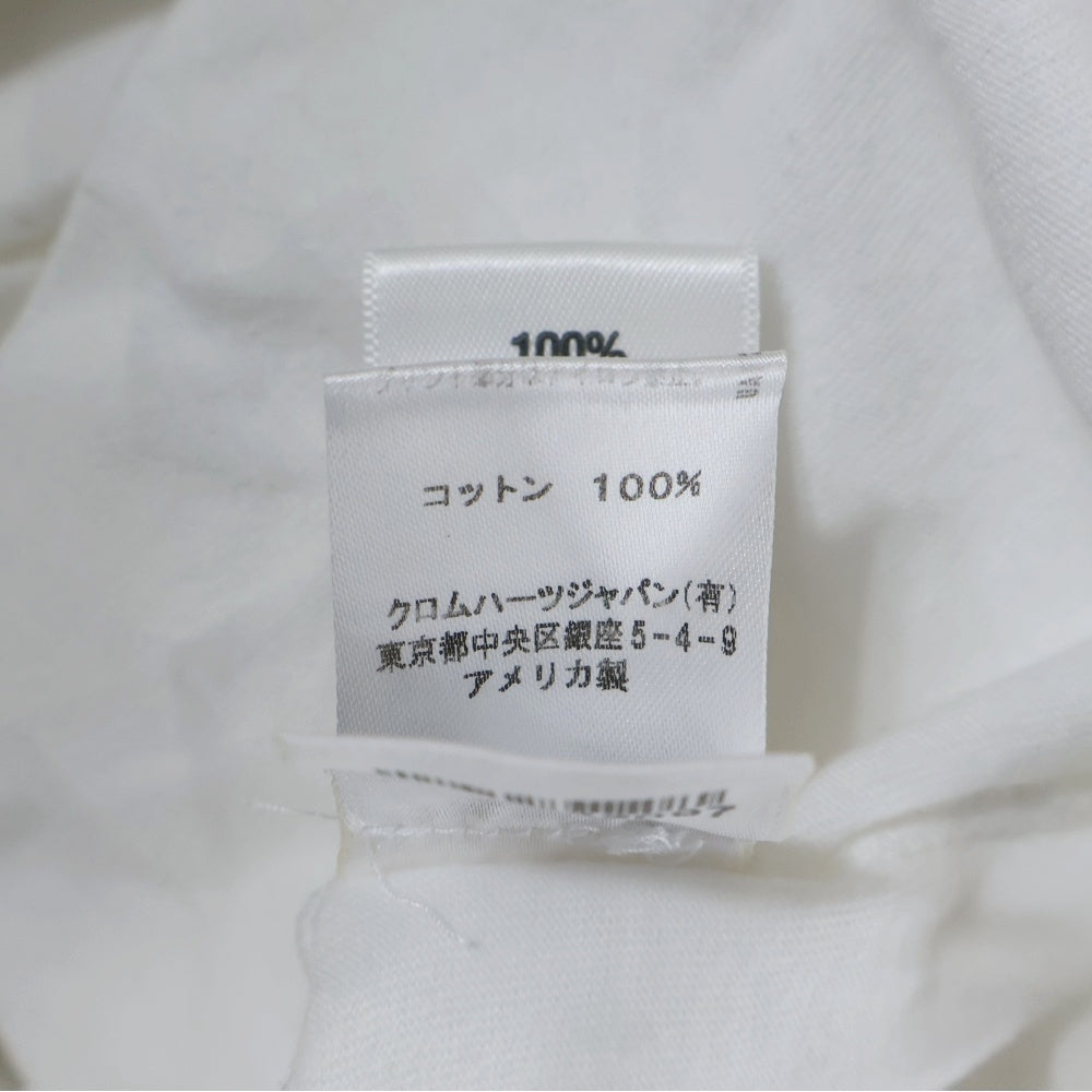 CHROME HEARTS(クロムハーツ) ホースシュー スタープリント 半袖Tシャツカットソー ホワイト