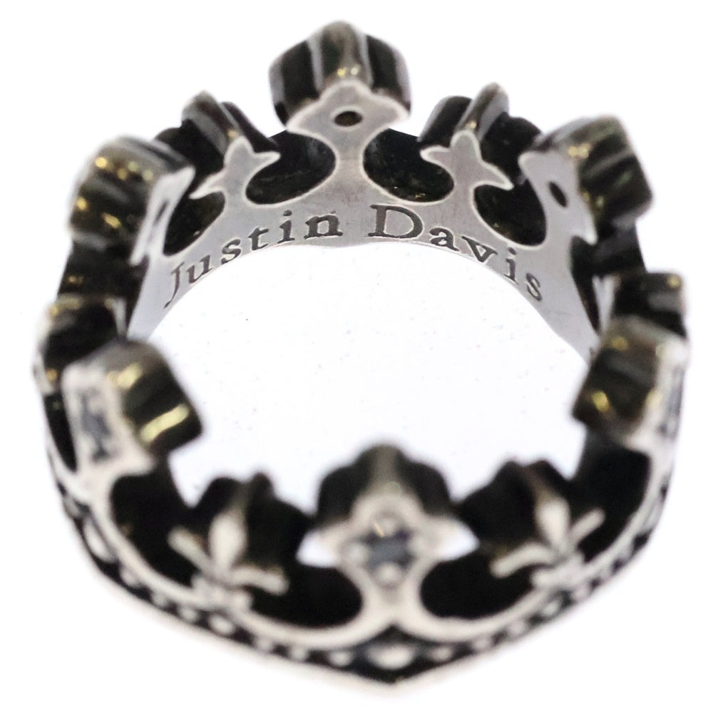 Justin Davis(ジャスティンデイヴィス) PALACE CROWN パレス クラウン リング シルバー