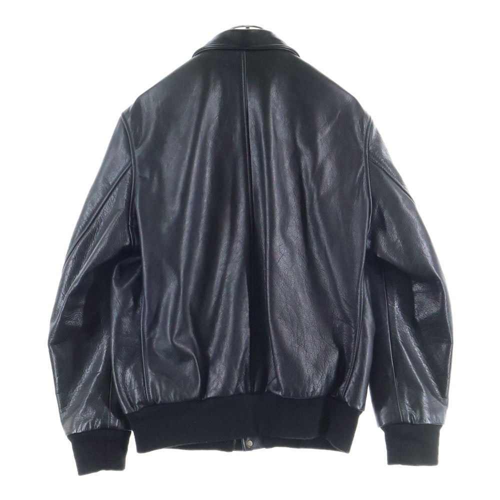 SUPREME(シュプリーム) ×SCHOTT TYPE A-2 Leather Jacket ショット ライダース レザージャケット ブラック