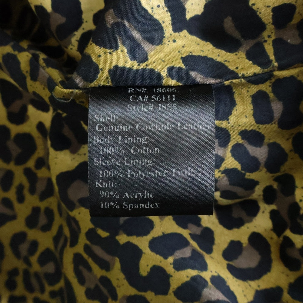 SUPREME(シュプリーム) ×SCHOTT TYPE A-2 Leather Jacket ショット ライダース レザージャケット ブラック