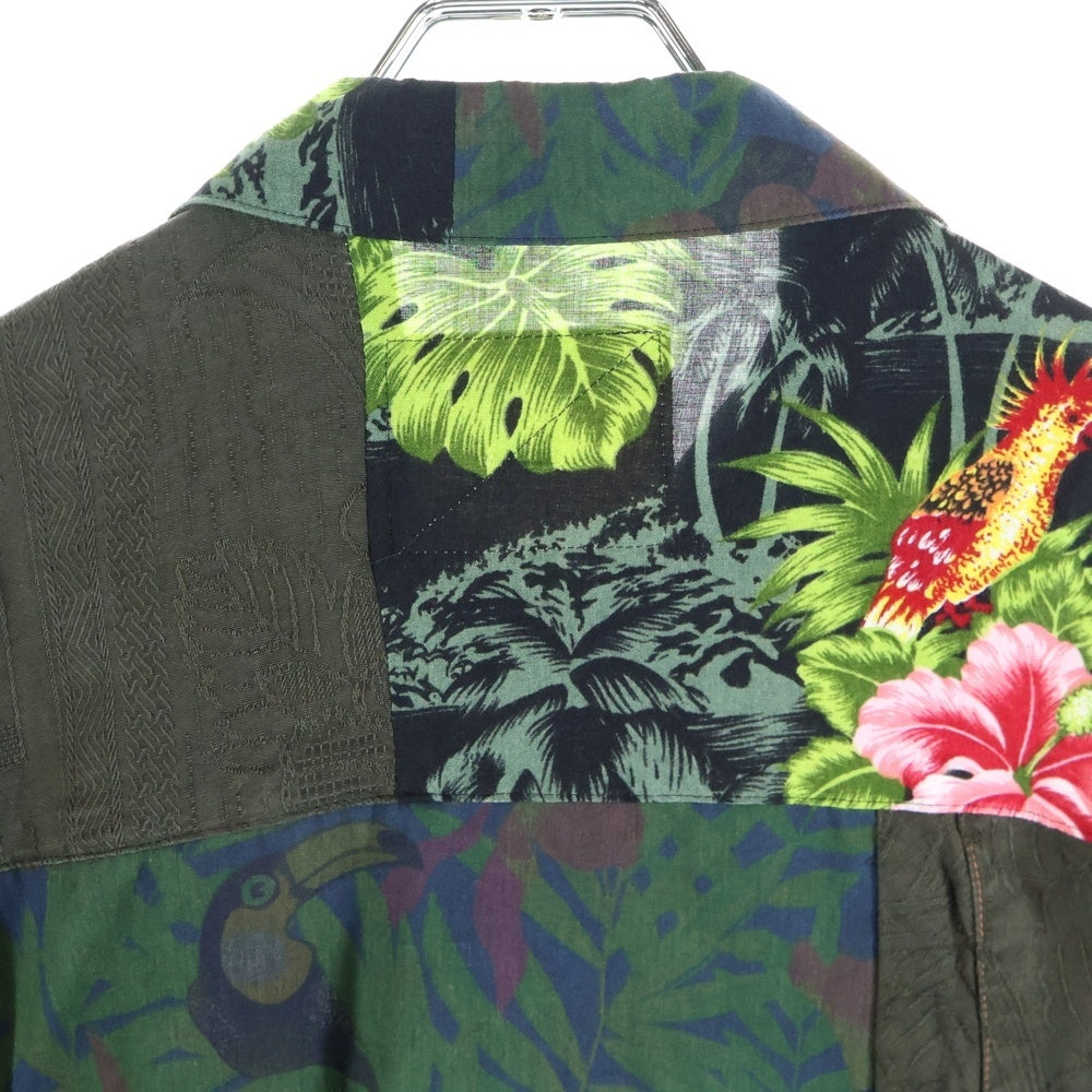 NO BRAND(ノーブランド) GYPSY&SONS USED Re-MAKE ALOHA ジプシーアンドサンズ ユーズドリメイクアロハシャツ GS2249923 マルチカラー