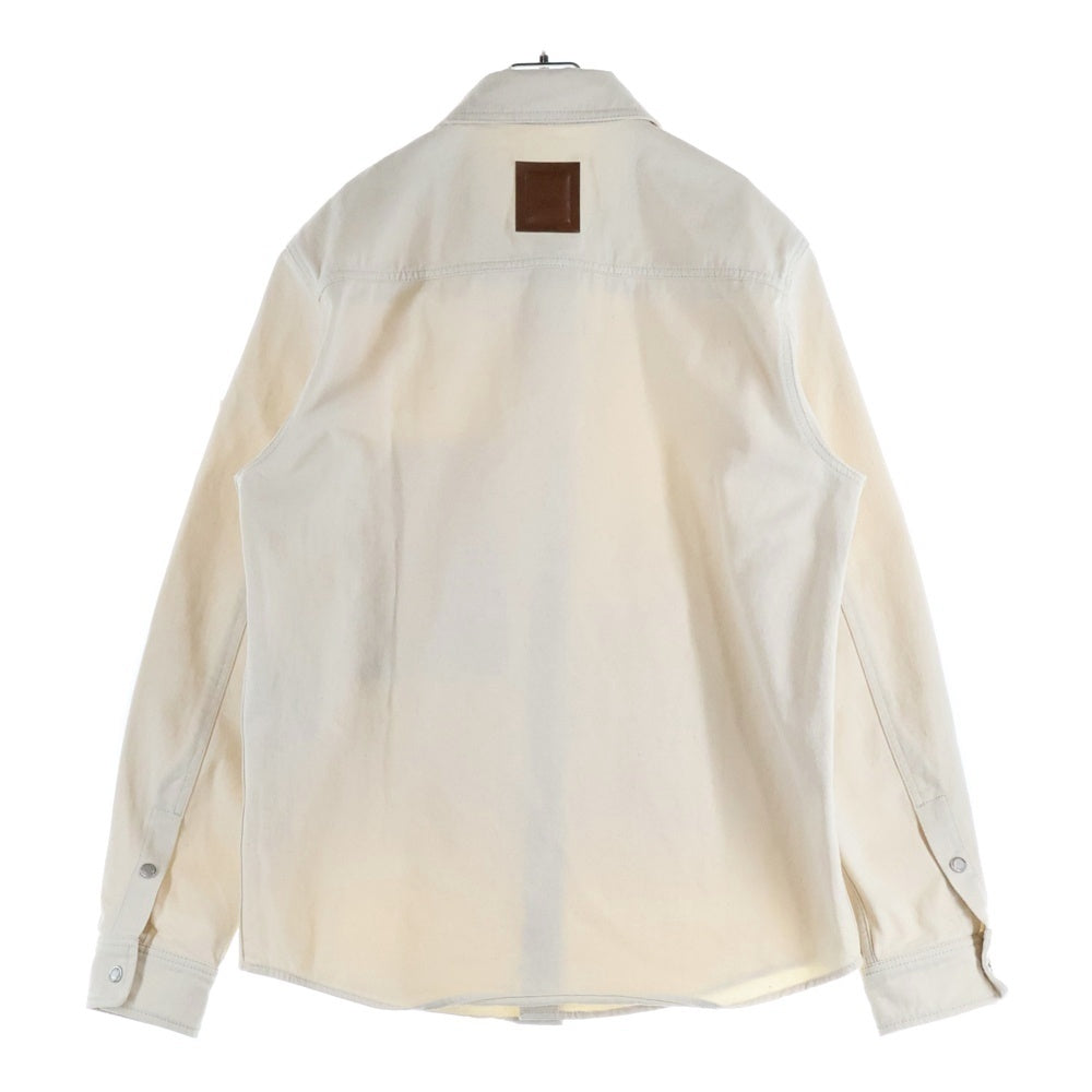 MONCLER(モンクレール) CAMICIA K20912F00001 カミシア 長袖シャツジャケット ベージュ