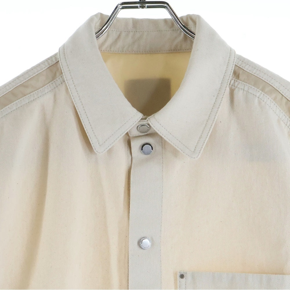 MONCLER(モンクレール) CAMICIA K20912F00001 カミシア 長袖シャツジャケット ベージュ