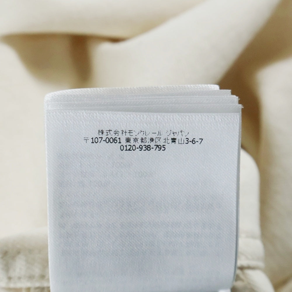 MONCLER(モンクレール) CAMICIA K20912F00001 カミシア 長袖シャツジャケット ベージュ