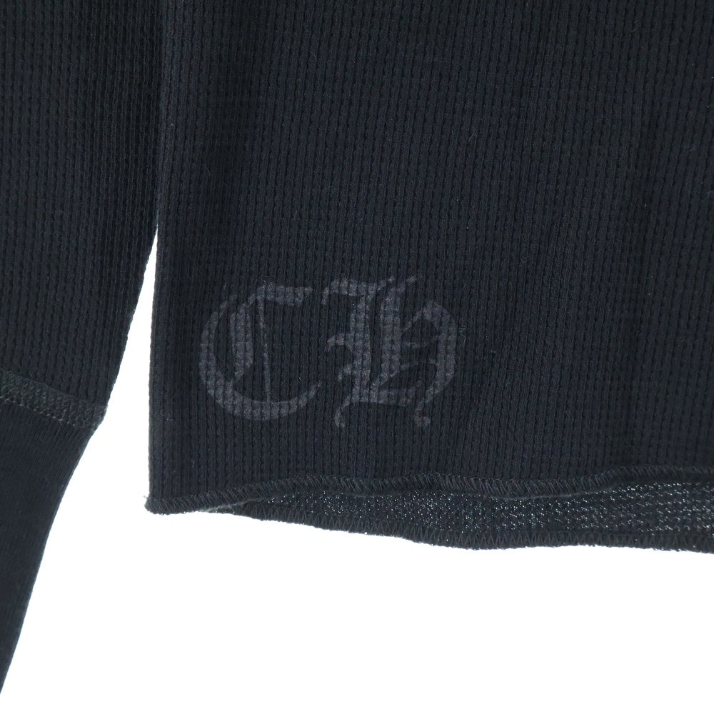 CHROME HEARTS(クロムハーツ) DAGGER THERMAL L/S TEE ダガーサーマルカットソー Tシャツ ブラック