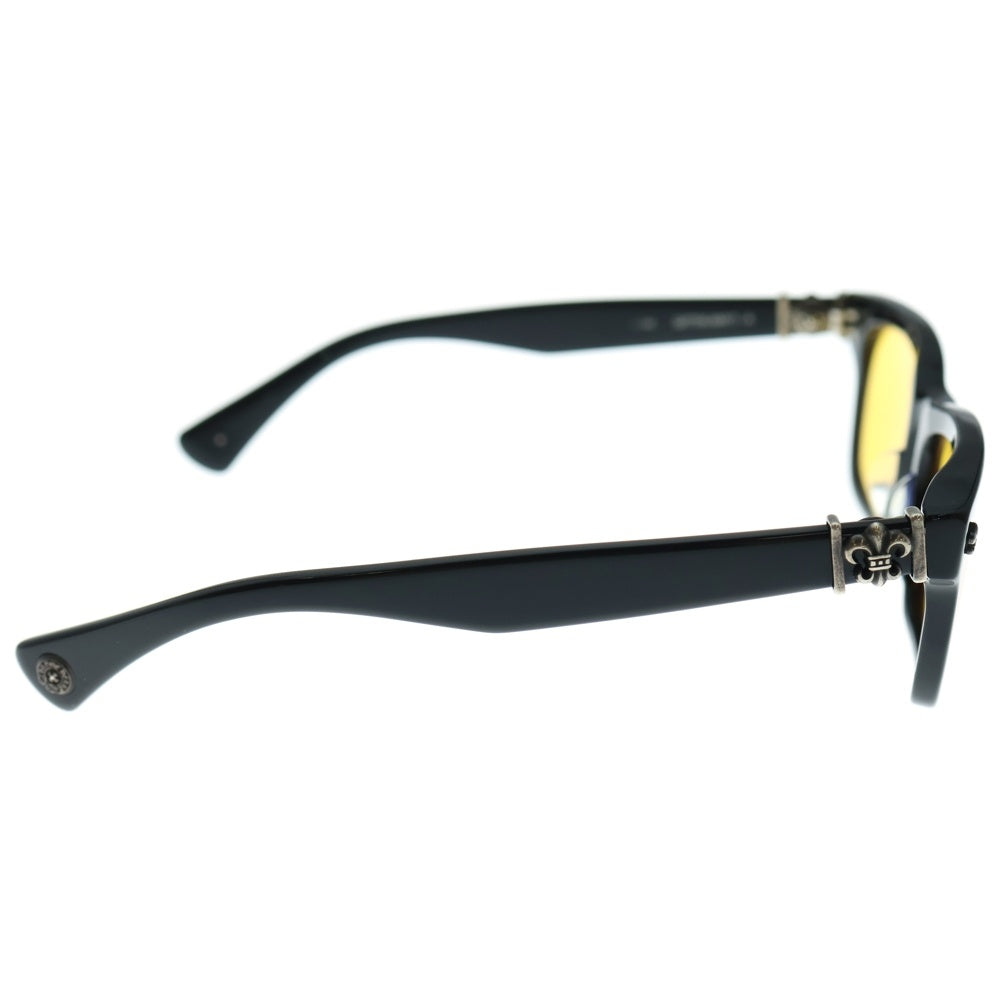 CHROME HEARTS(クロムハーツ) GITTIN ANY ?-A BSフレアテンプル ウェリントン型サングラス 眼鏡 ブラック