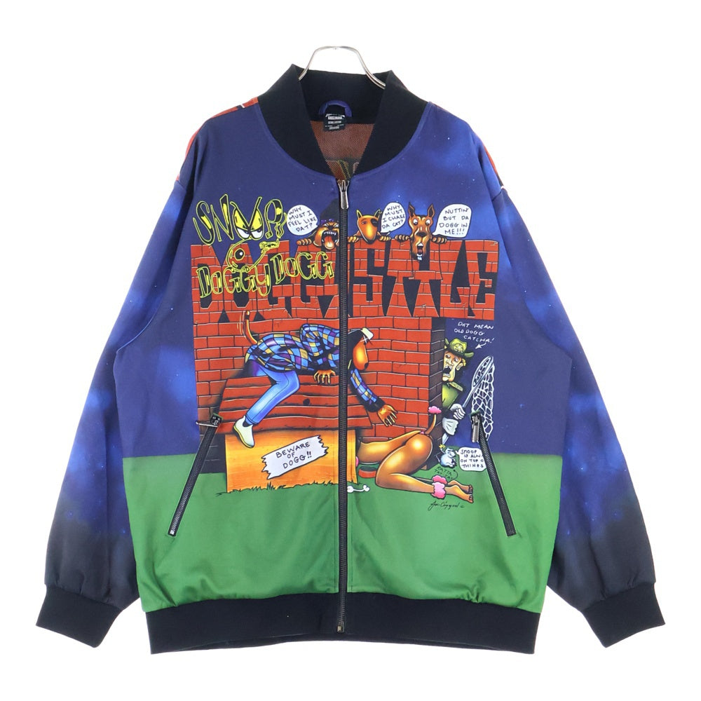 DEATH ROW RECORDS(デスローレコード) SNOOP DOGG DOGGYSTYLE RECORD TRACK JACKET トラックジャケット ブルー/マルチ