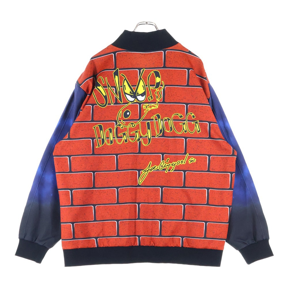 DEATH ROW RECORDS(デスローレコード) SNOOP DOGG DOGGYSTYLE RECORD TRACK JACKET トラックジャケット ブルー/マルチ