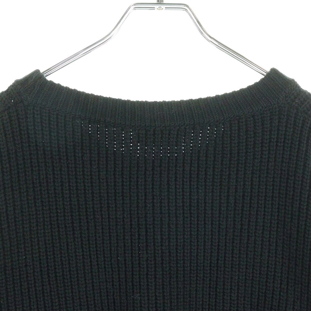 CELINE(セリーヌ) ロゴワッペンオーバーサイズニットセーター 2A19R423P ブラック