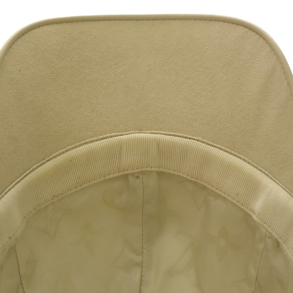 LOUIS VUITTON(ルイヴィトン) モノグラム ジャガードデニム キャップ M7059M ホワイト/ベージュ