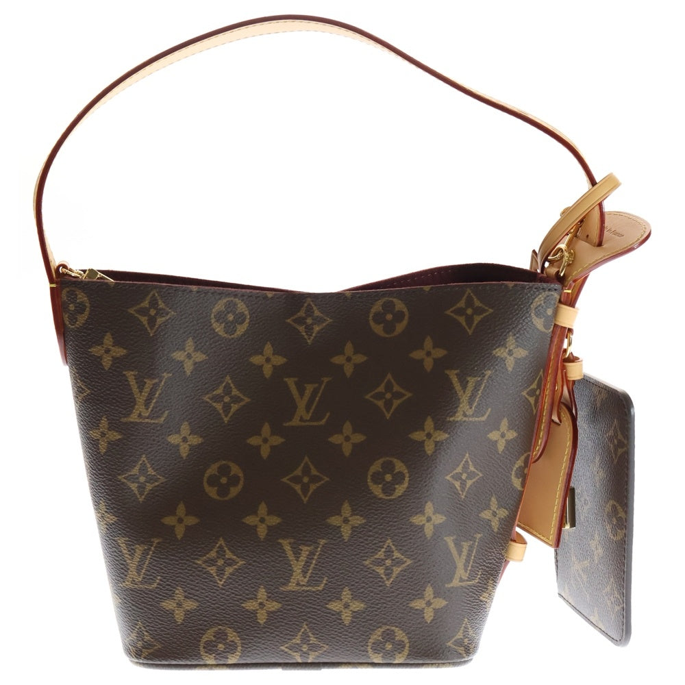 LOUIS VUITTON(ルイヴィトン) オールインBB モノグラム レザー 2WAY ハンドバッグ ショルダーバッグ ゴールド金具 ブラウン M12925