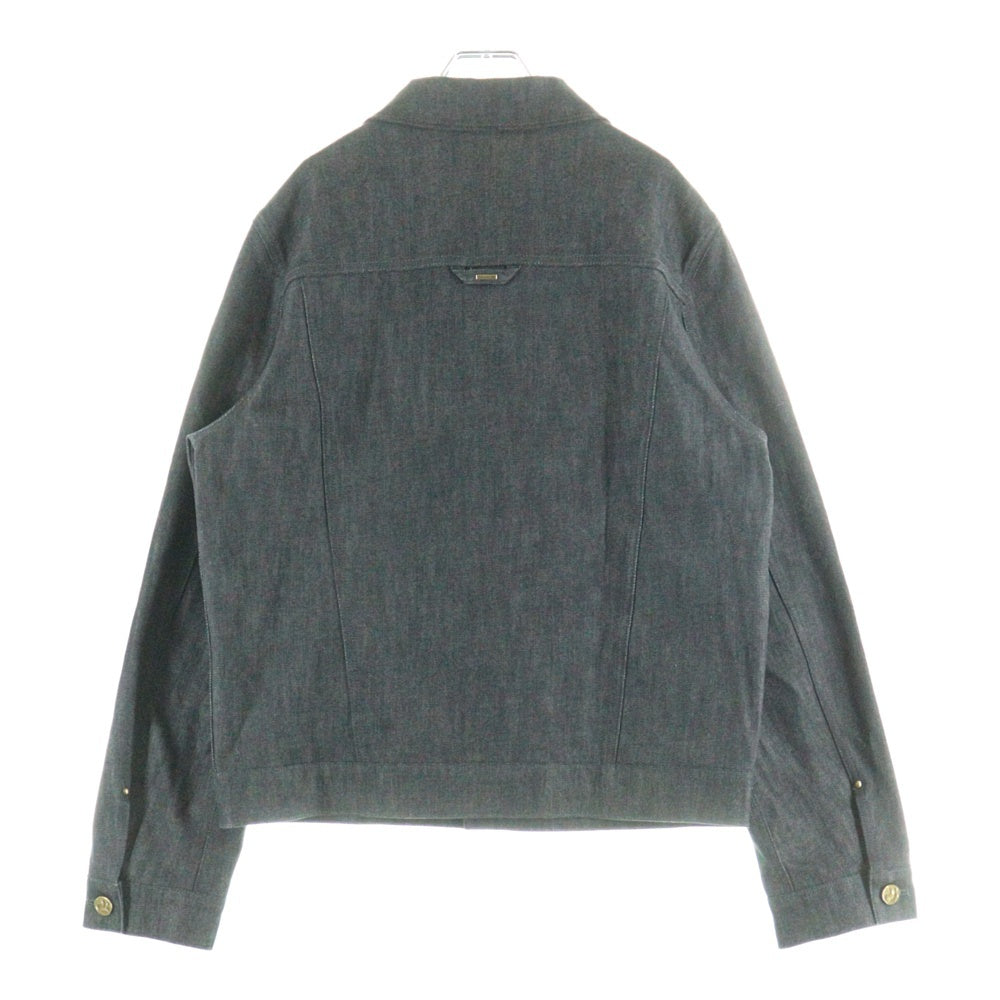 LOUIS VUITTON(ルイヴィトン) 21AW ステープルライン シャドーモノグラム デニムジャケット ブラック RM212Q E53 HLA55W