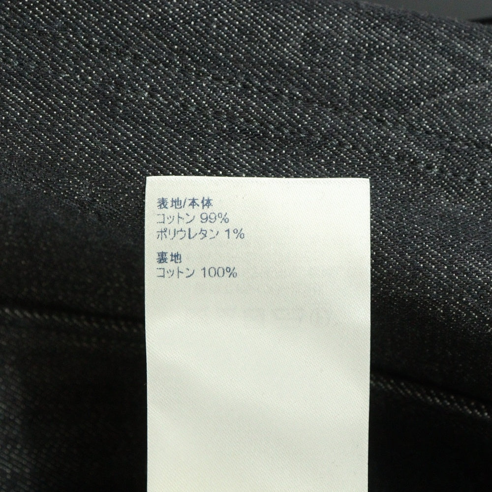 LOUIS VUITTON(ルイヴィトン) 21AW ステープルライン シャドーモノグラム デニムジャケット ブラック RM212Q E53 HLA55W