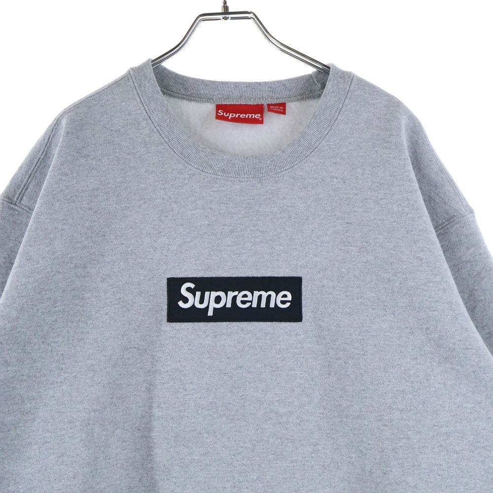 SUPREME(シュプリーム) 20AW Box Logo Crewneck Sweat ボックスロゴクルーネックスウェット グレー